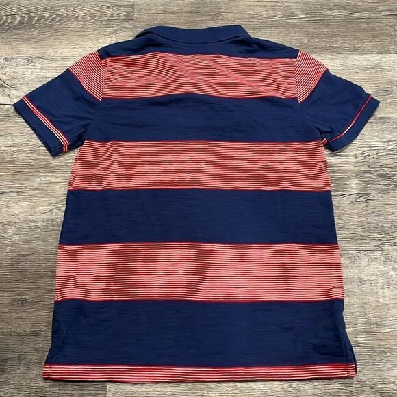 Gap Kids Boys red blue striped polo - youth L (10-11) - Picture 6 of 6